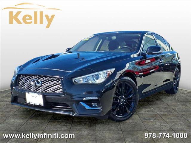 Certified 2021 INFINITI Q50 Luxe w/ Seat & Sound Package image 1