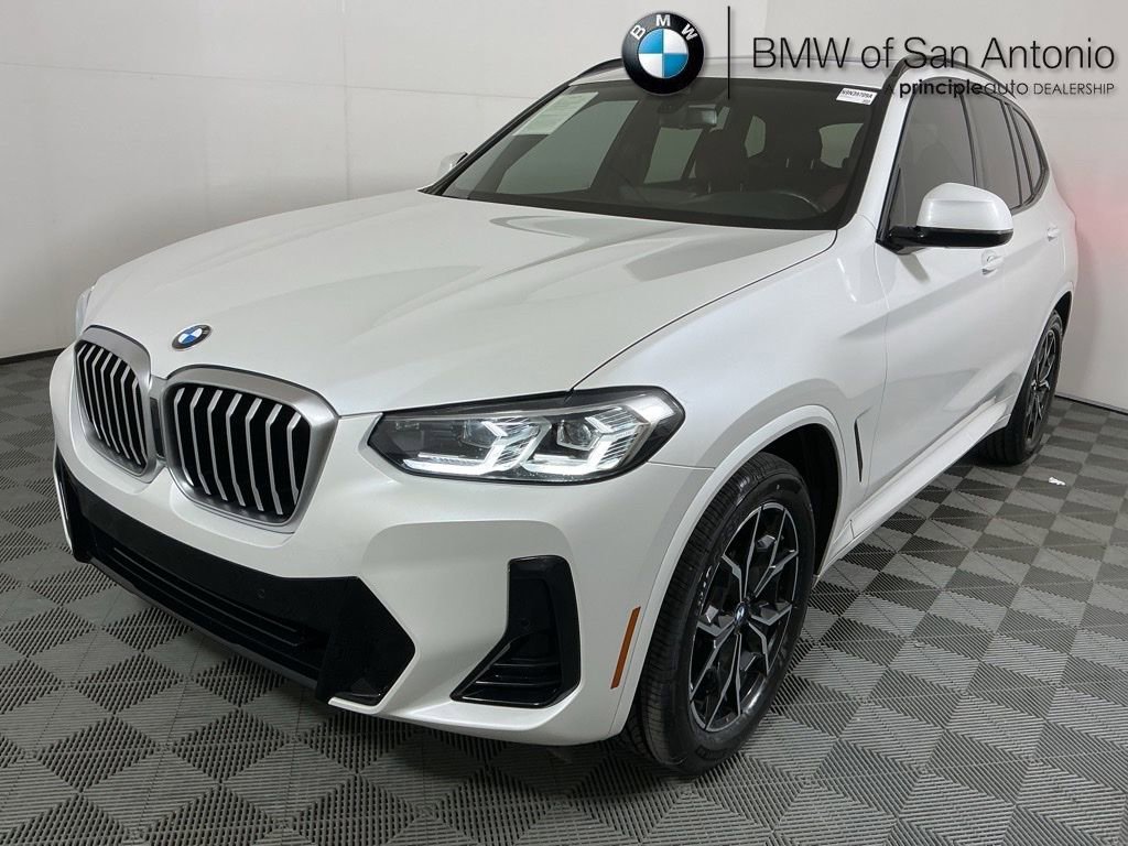 Certified 2022 BMW X3 xDrive30i w/ M Sport Package 2