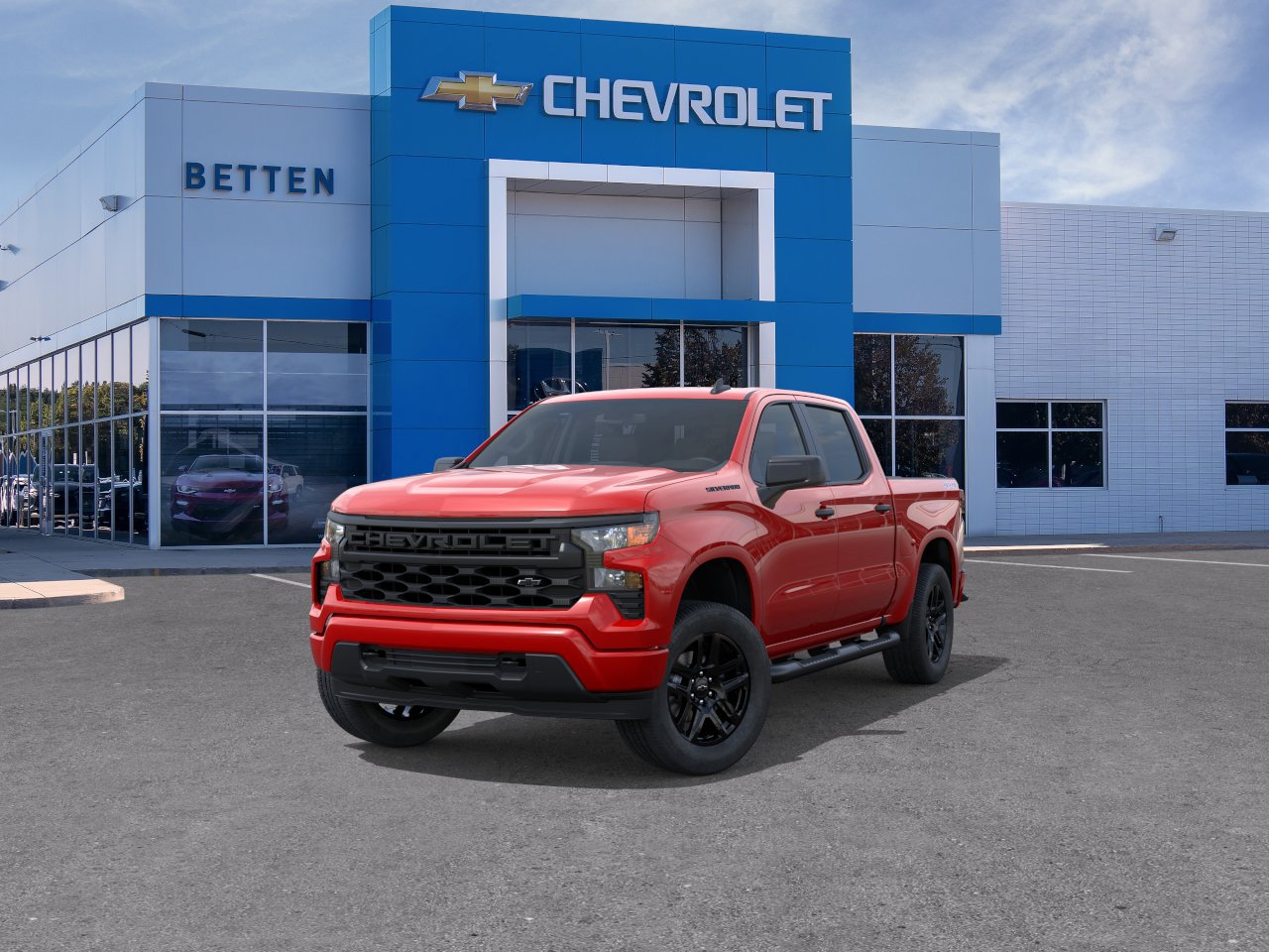 New 2026 Chevrolet Silverado 1500 Custom w/ LPO, Dark Essentials Package AWD/4WD image 8