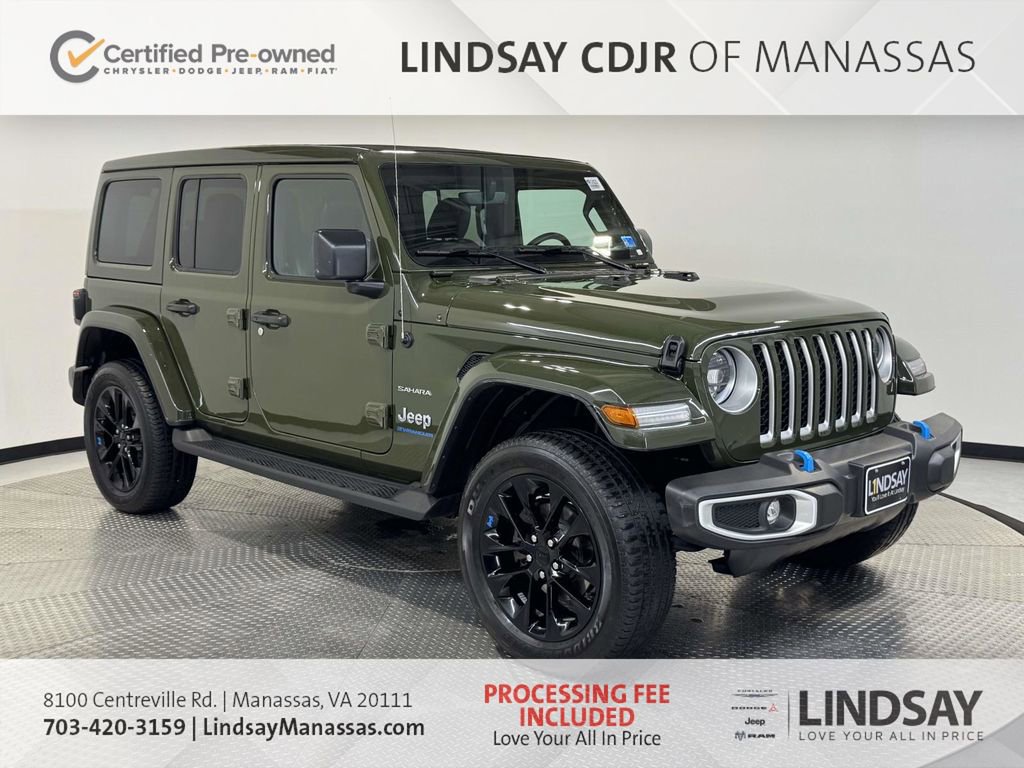 Used 2023 Jeep Wrangler Unlimited Sahara w/ Cold Weather Group