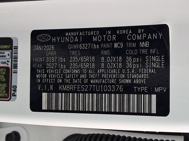 New 2026 Hyundai Palisade SE AWD/4WD image 19