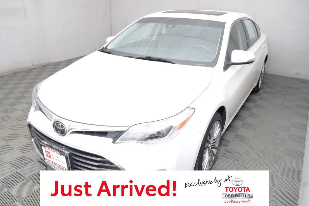 Certified 2016 Toyota Avalon Limited w/ Toyota Safety Sense Package