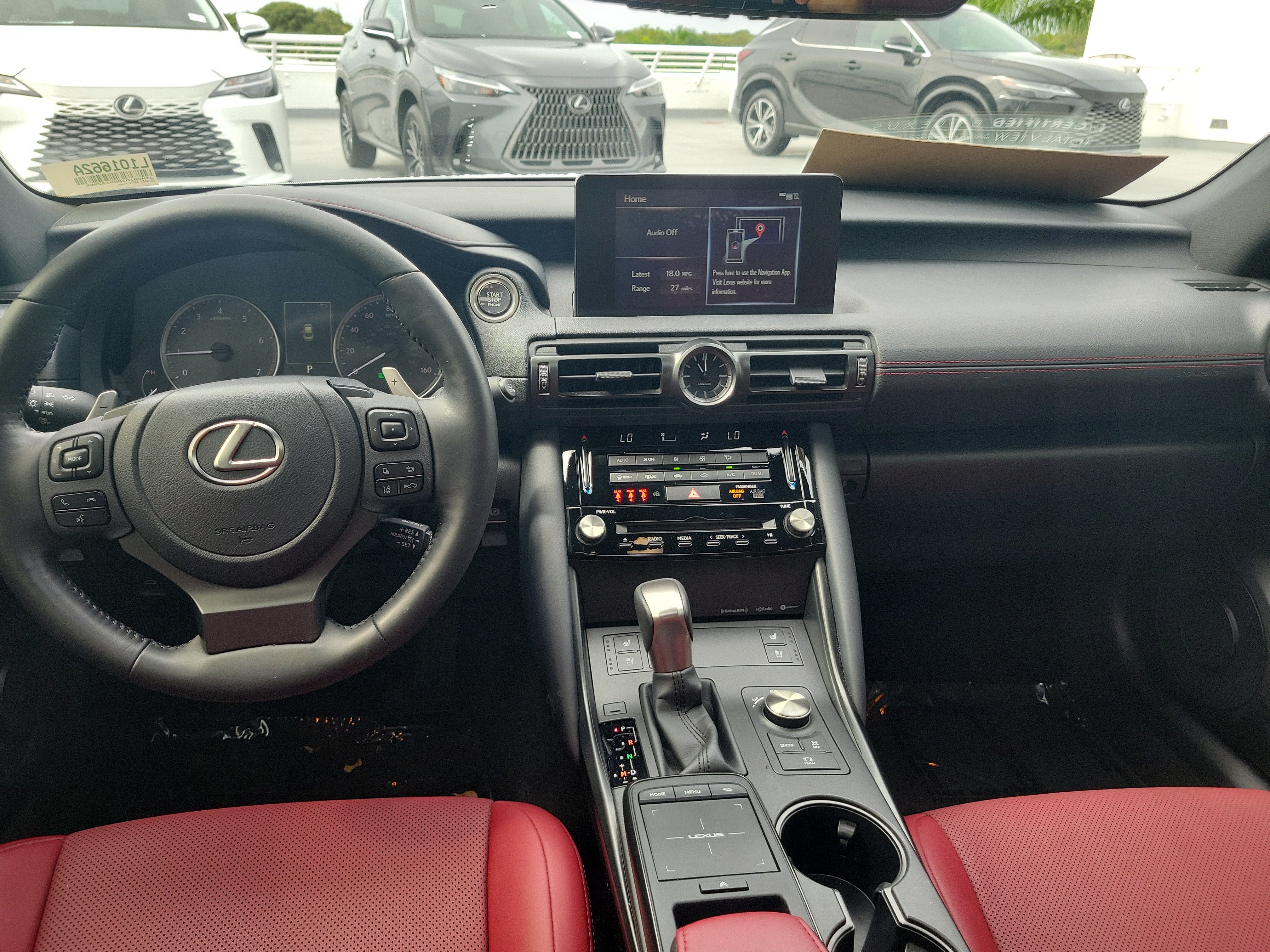 Certified 2024 Lexus IS 300 w/ Comfort Package RWD image 14