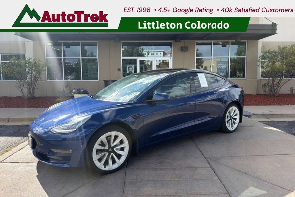 Used 2021 Tesla Model 3 Long Range AWD/4WD image 1