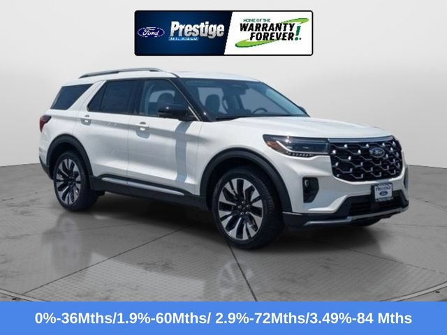 New 2026 Ford Explorer Platinum w/ LUX Leather Package