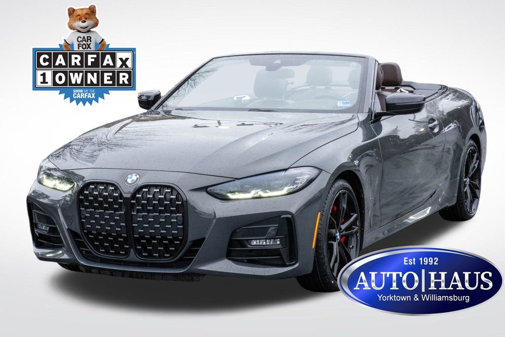 Used 2023 BMW 430i xDrive Convertible w/ M Sport Package
