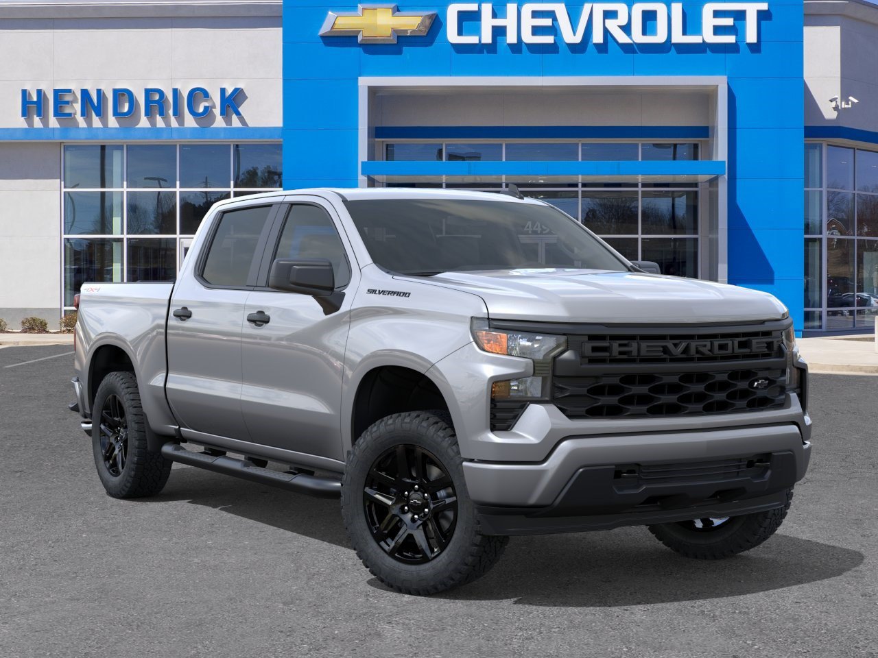 New 2026 Chevrolet Silverado 1500 Custom w/ Turbomax Blackout Package AWD/4WD image 9