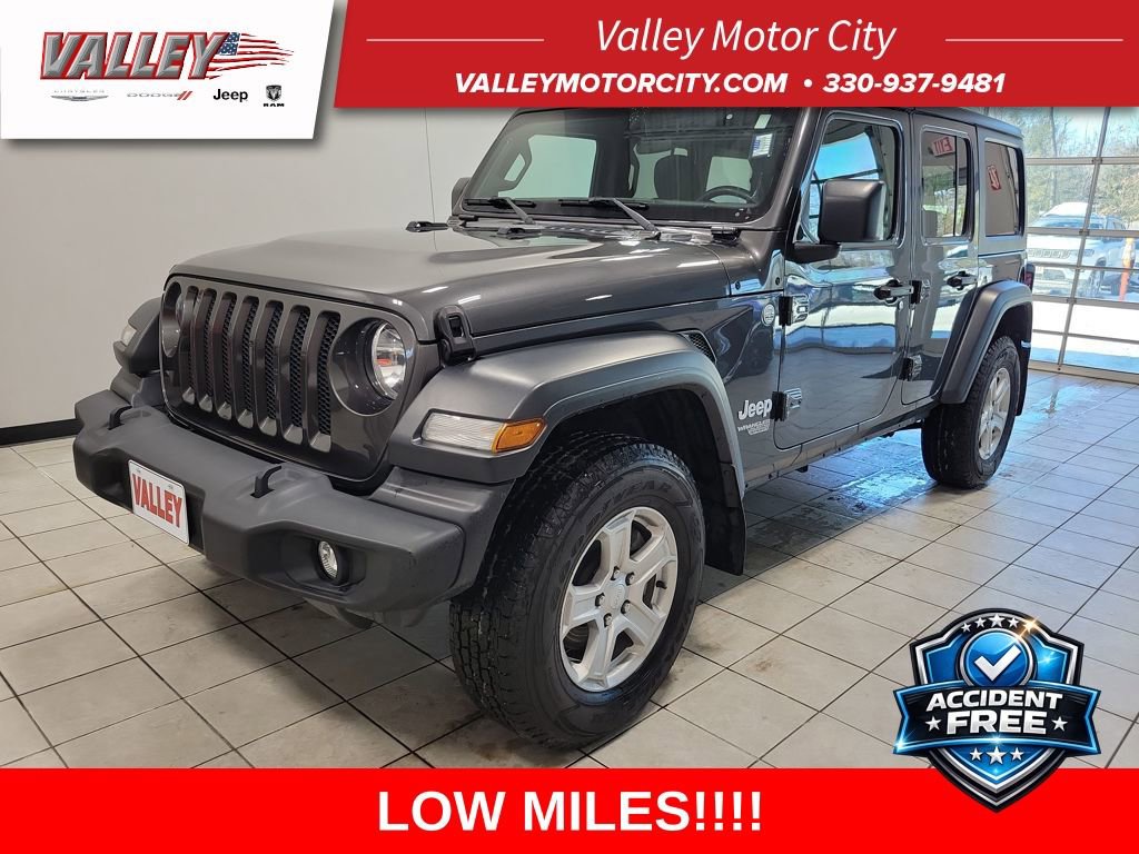 Used 2021 Jeep Wrangler Unlimited Sport image 1