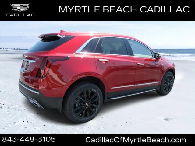 New 2025 Cadillac XT5 Premium Luxury w/ LPO, Red Accent Package image 3