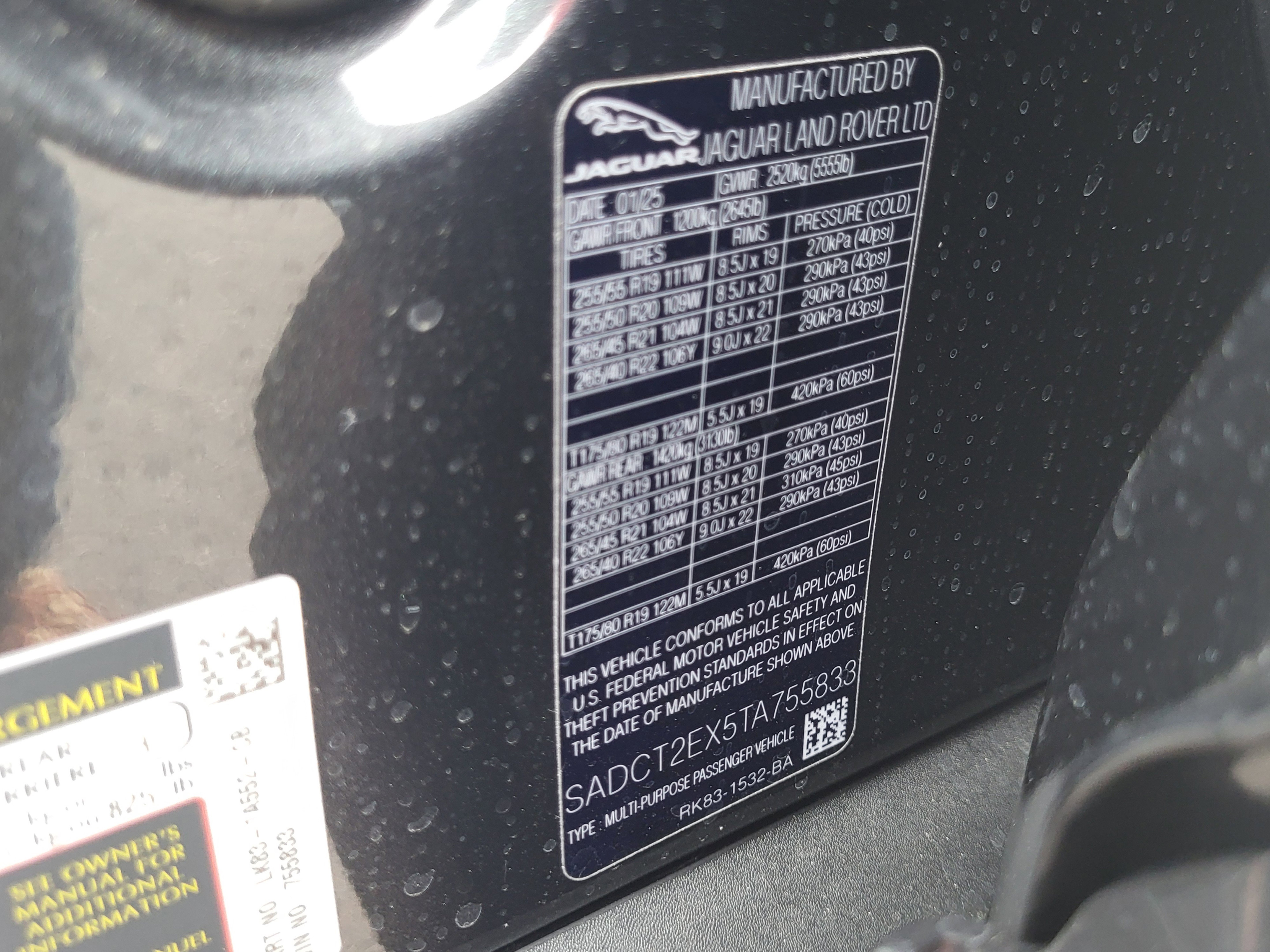 New 2026 Jaguar F-PACE R-Dynamic S image 26