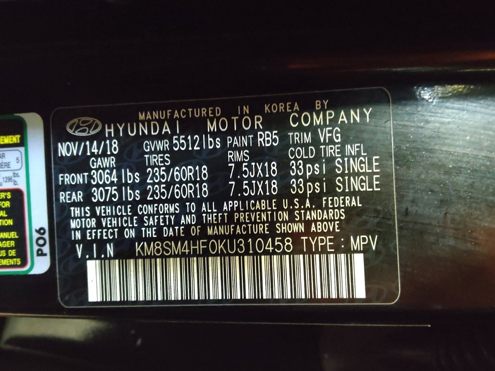 Used 2019 Hyundai Santa Fe XL SE FWD image 33