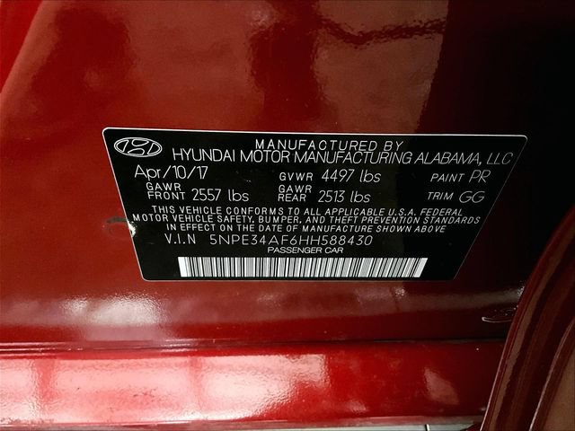 Used 2017 Hyundai Sonata Sport w/ Value Edition Package 02 FWD image 32