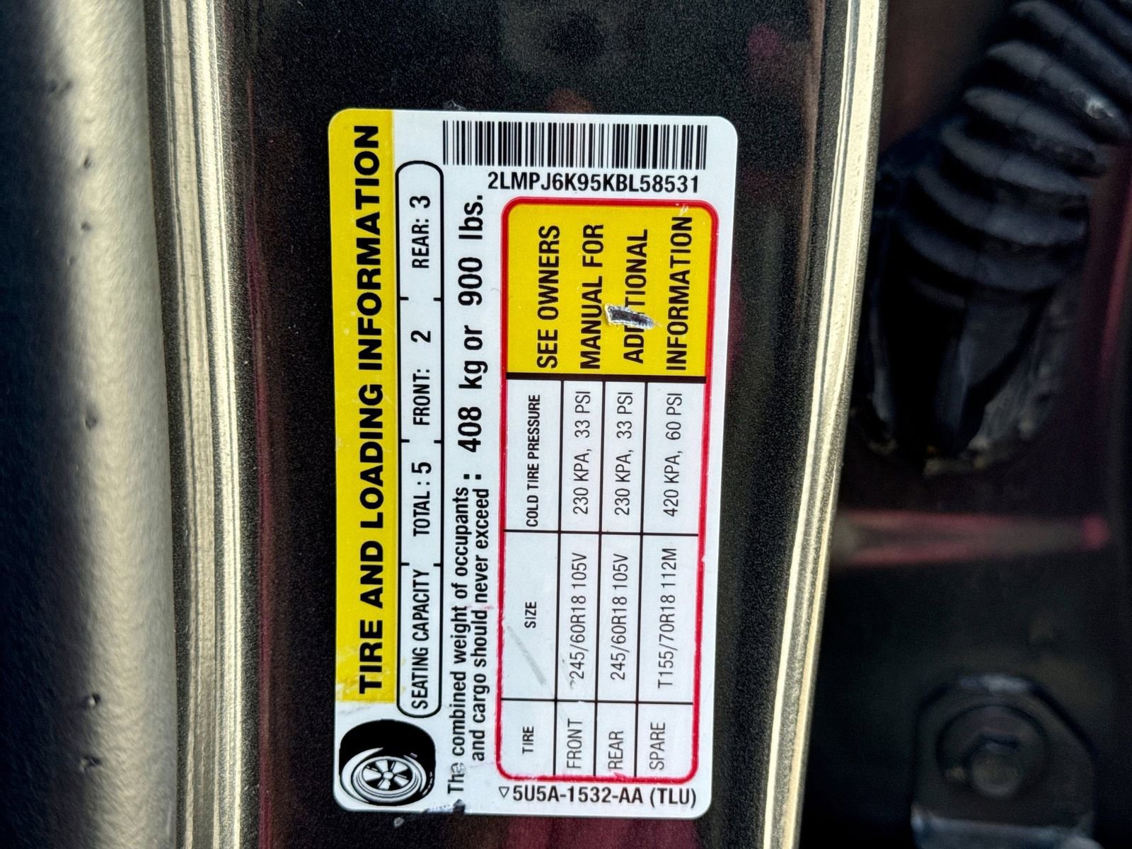 Used 2019 Lincoln Nautilus Select image 38