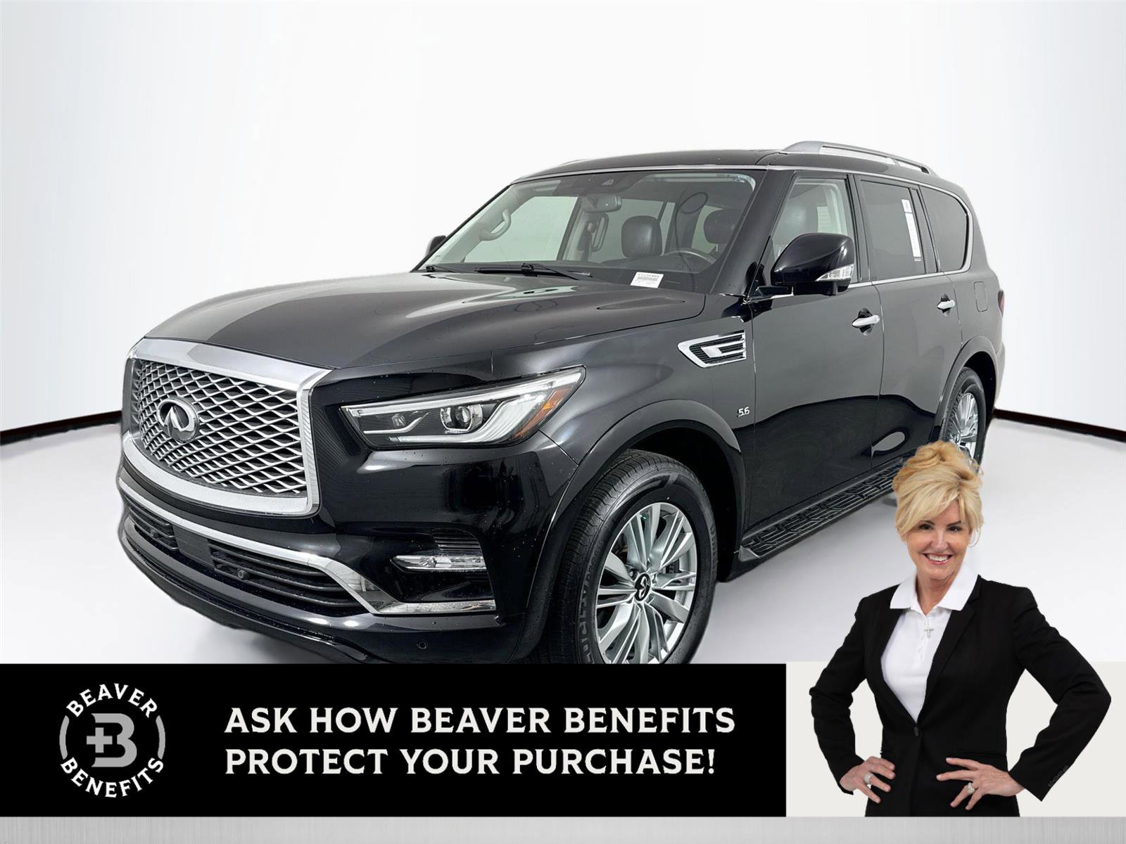 Used 2019 INFINITI QX80 Luxe AWD/4WD image 1