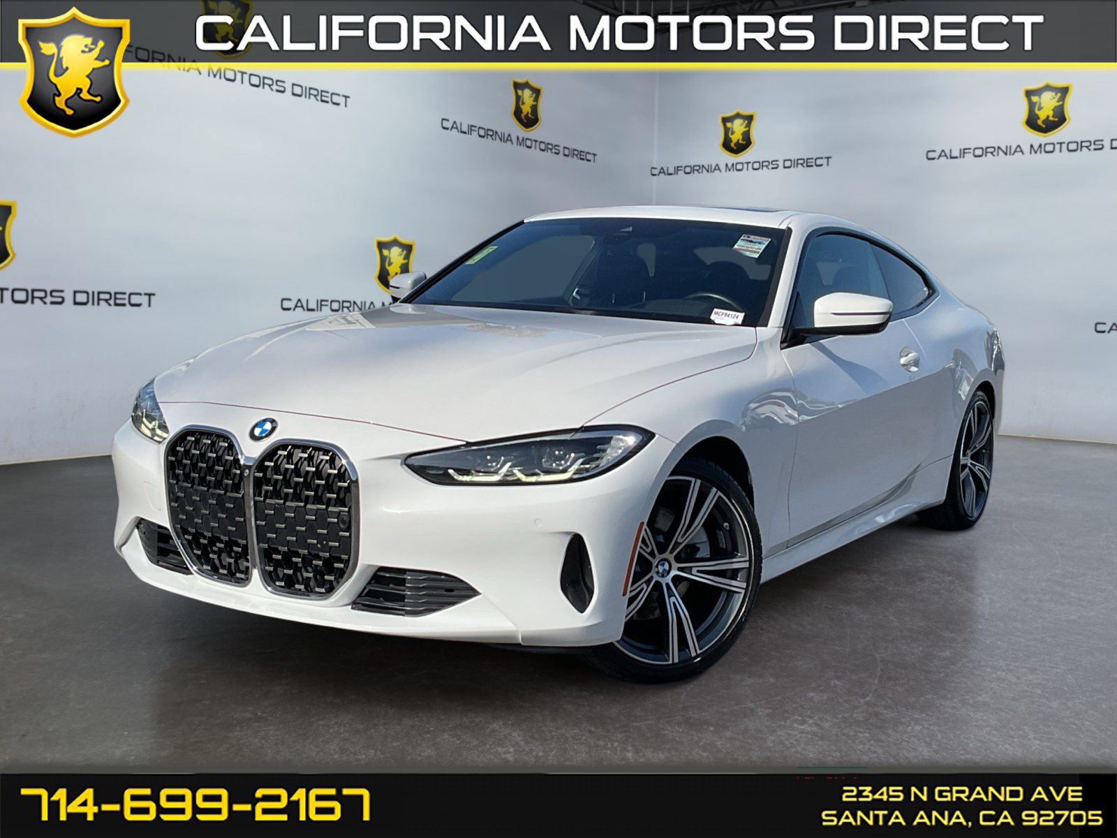 Used 2021 BMW 430i Coupe w/ Premium Package RWD image 1