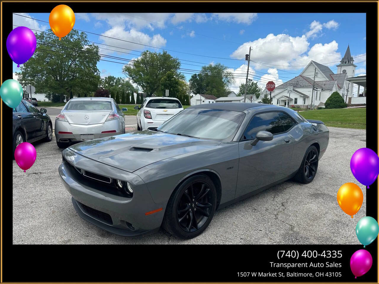 Used 2018 Dodge Challenger R/T w/ Blacktop Package