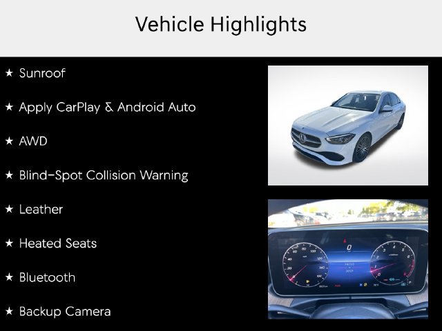 Used 2022 Mercedes-Benz C 300 4MATIC Sedan image 7