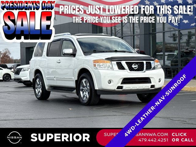 Used 2011 Nissan Armada Platinum w/ 2nd Row Captain Seat Pkg