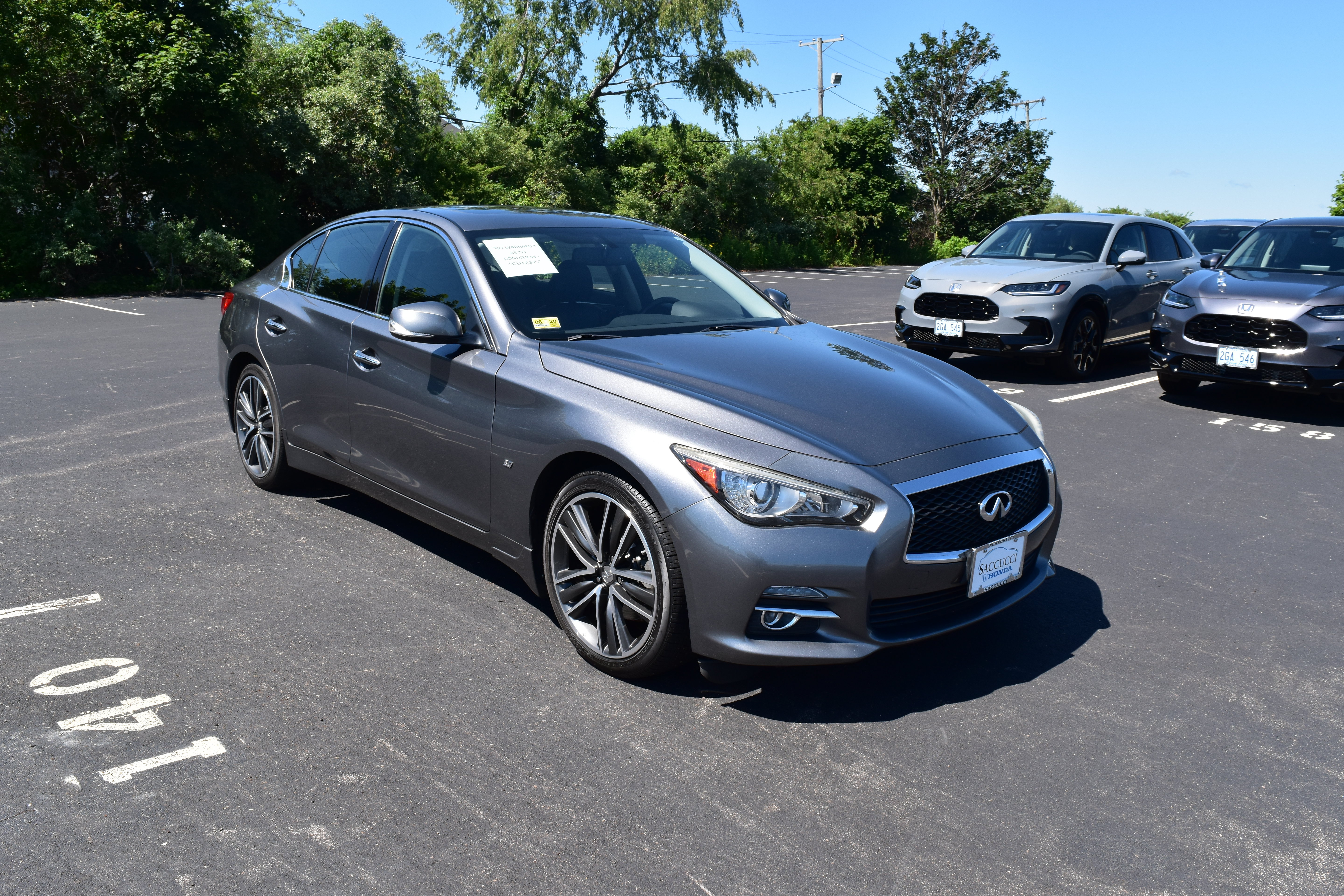 Used 2015 INFINITI Q50 Premium w/ Navigation Package AWD/4WD image 2