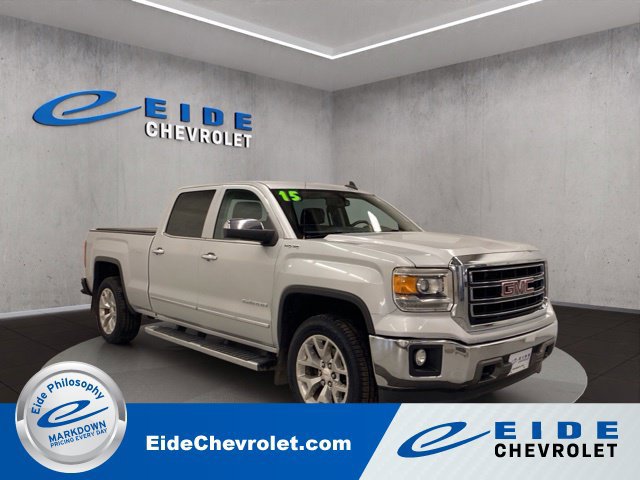 Used 2015 GMC Sierra 1500 SLT w/ SLT Crew Cab Value Package