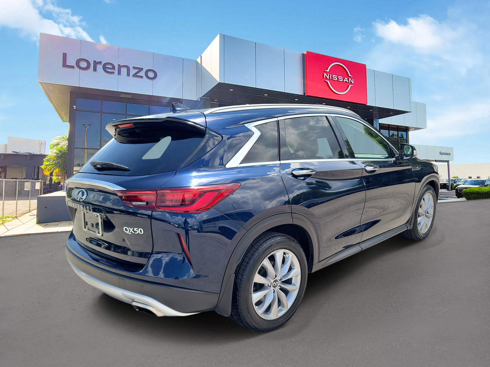 Used 2022 INFINITI QX50 Luxe FWD image 5