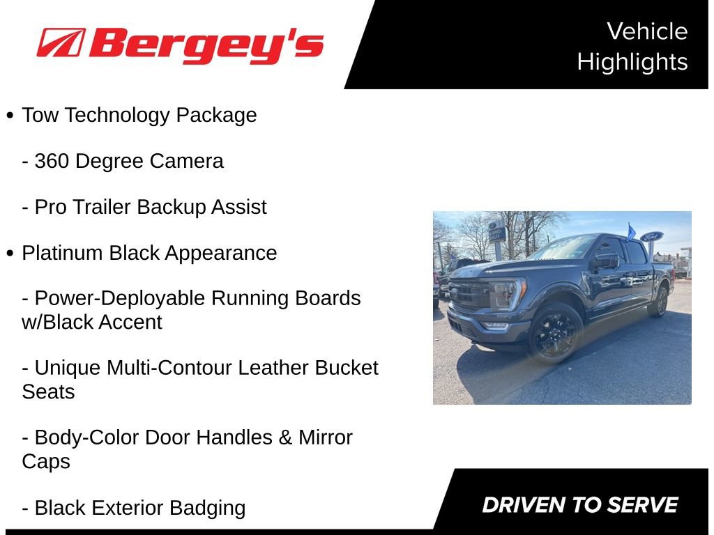 Certified 2022 Ford F150 Platinum w/ Equipment Group 701A High image 5