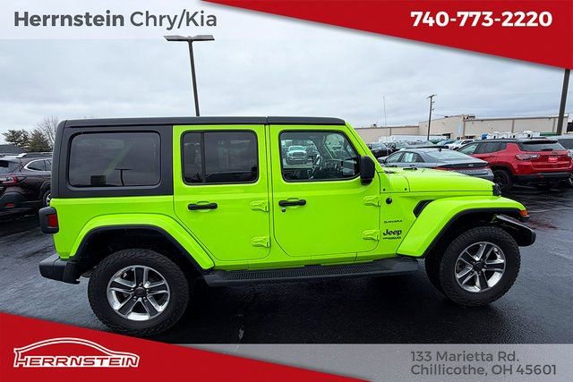 Used 2021 Jeep Wrangler Unlimited Sahara AWD/4WD image 25