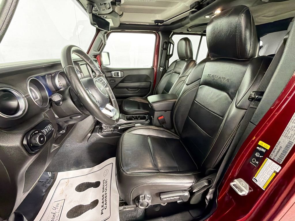 Used 2021 Jeep Wrangler Unlimited Sahara w/ Uconnect 4C Nav & Sound Group image 21