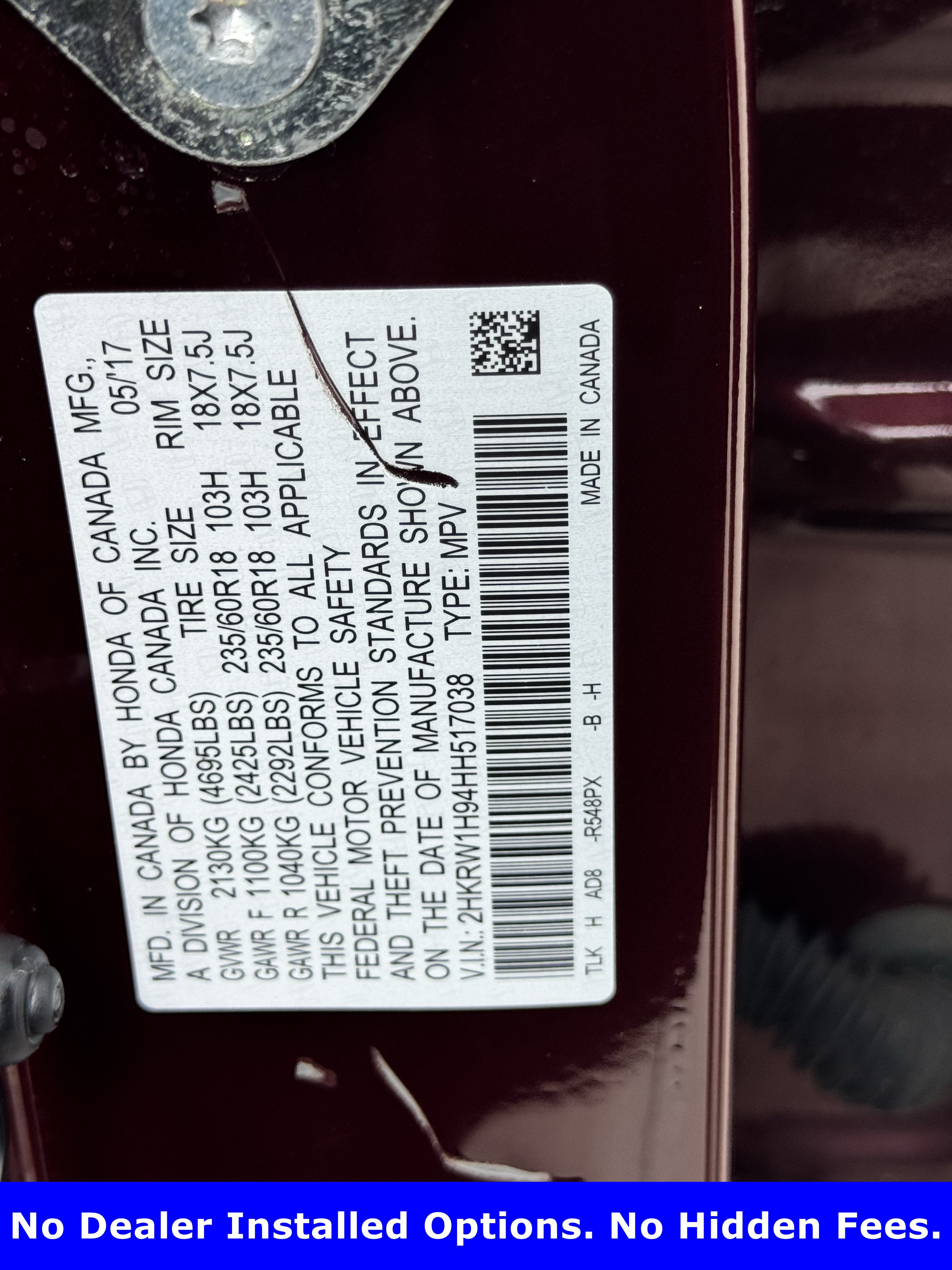 Used 2017 Honda CR-V Touring image 33