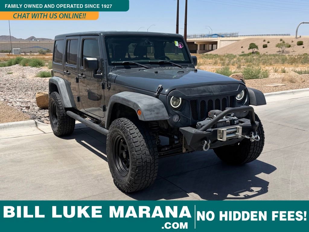 Used 2016 Jeep Wrangler Unlimited Sport w/ Quick Order Package 24S AWD/4WD image 1