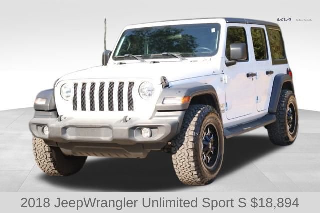 Used 2018 Jeep Wrangler Unlimited Sport S image 4