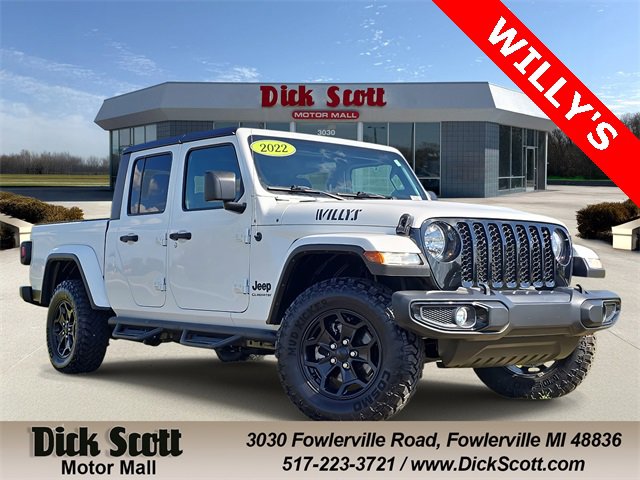 Certified 2022 Jeep Gladiator Willys