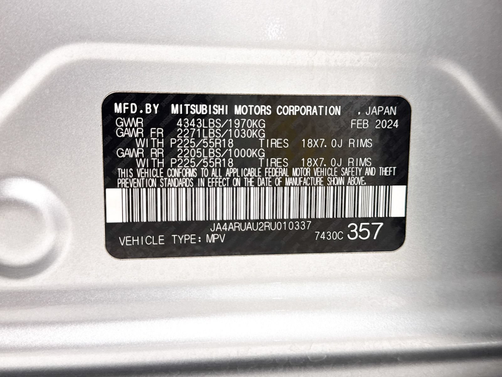 Used 2024 Mitsubishi Outlander Sport ES AWD/4WD image 35