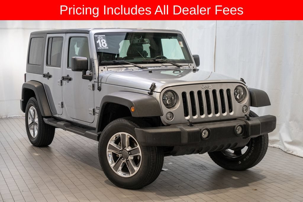 Used 2018 Jeep Wrangler Unlimited Sport S AWD/4WD image 1