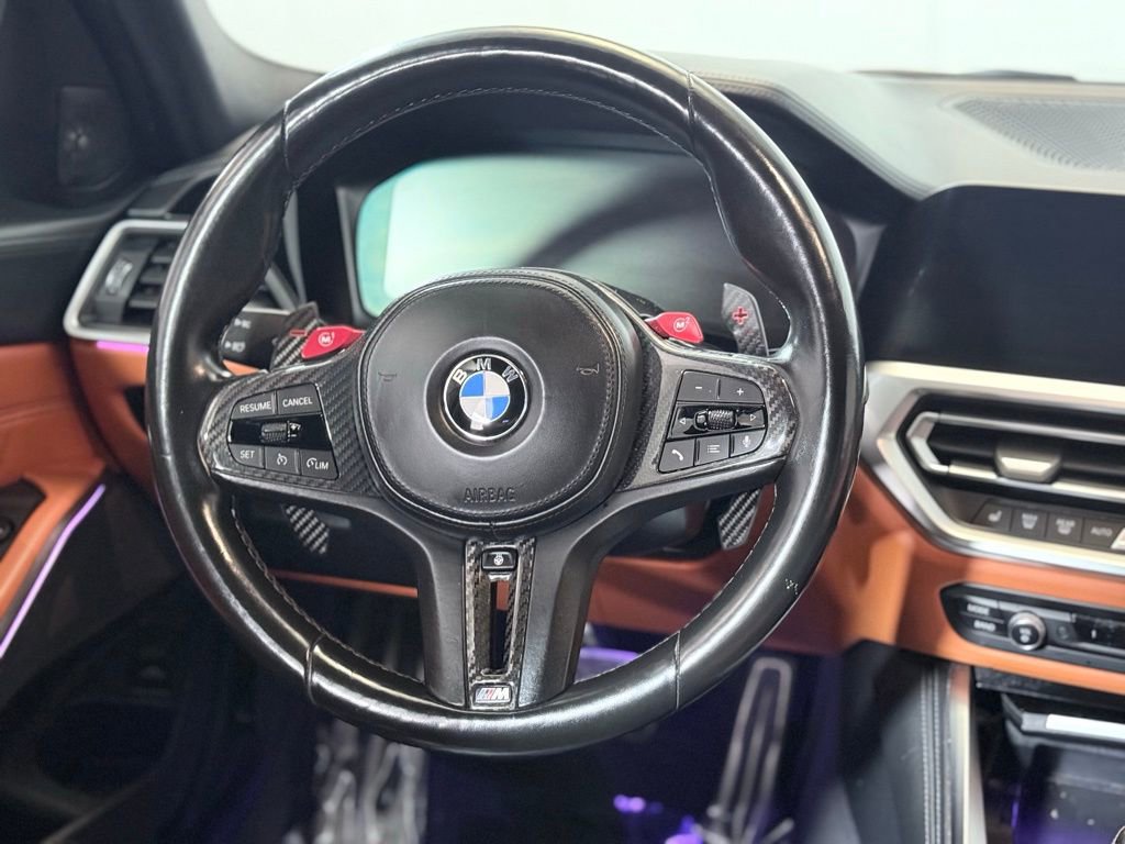 Used 2022 BMW M3 Competition w/ M Carbon Exterior Package AWD/4WD image 12