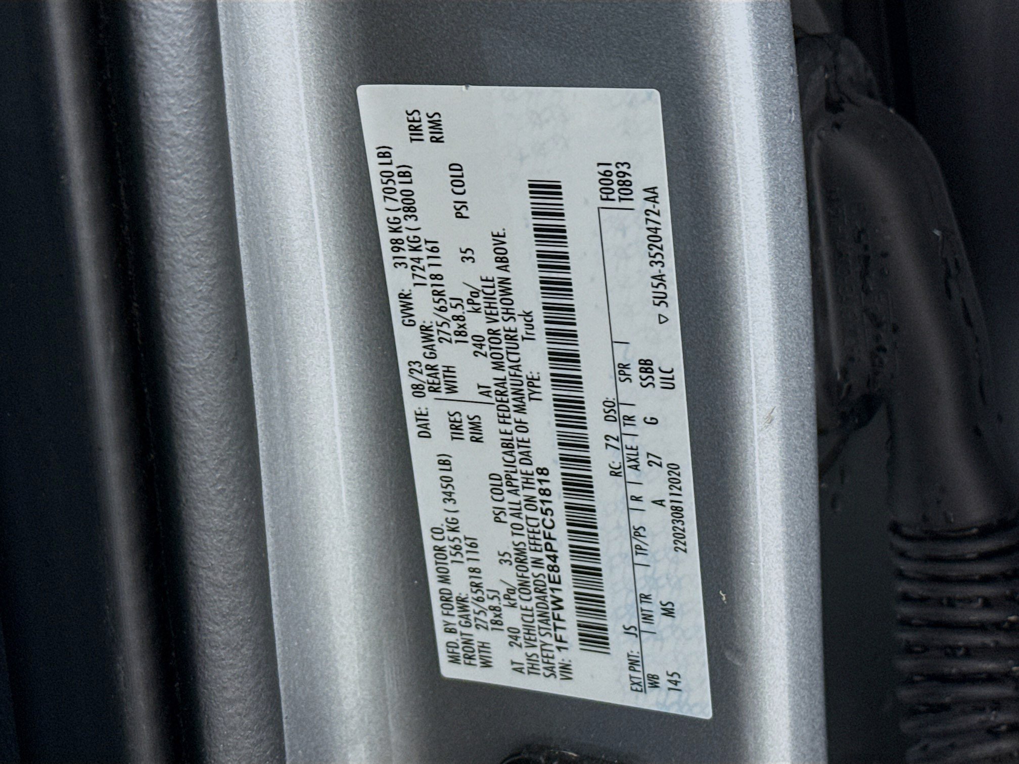 Used 2023 Ford F150 XLT AWD/4WD image 36