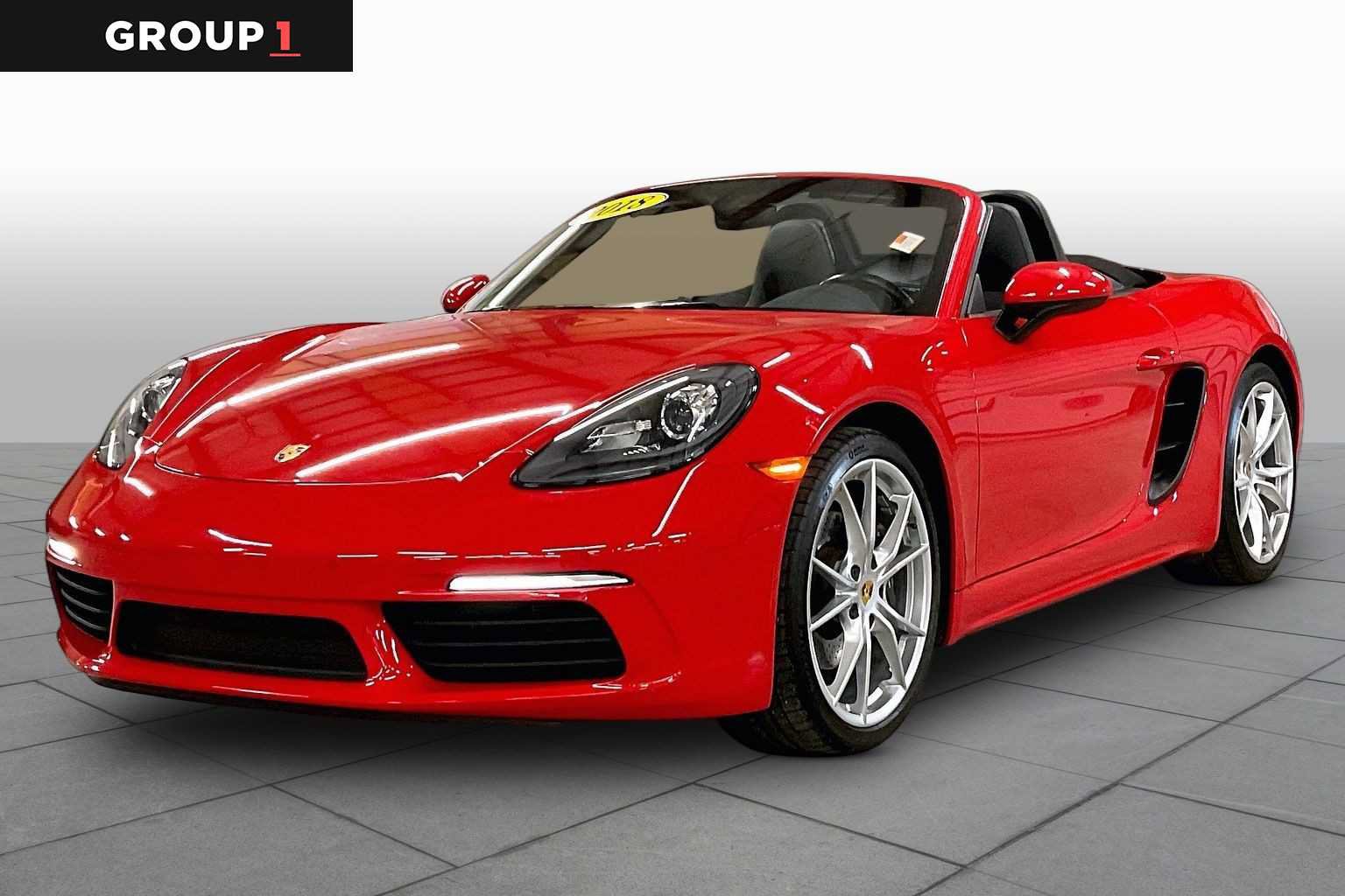 Used 2018 Porsche 718 Boxster RWD image 1