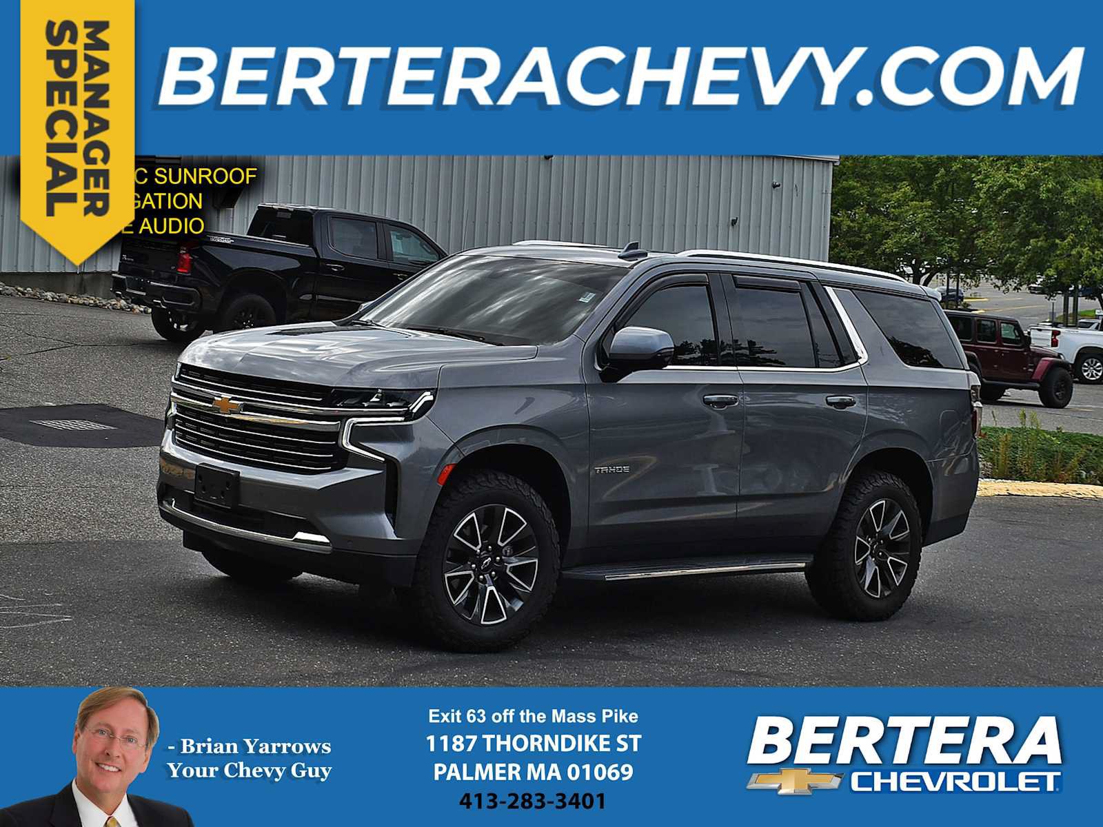 Used 2022 Chevrolet Tahoe LT w/ Luxury Package