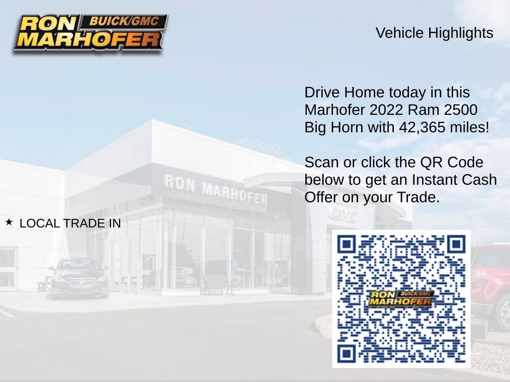 Used 2022 RAM 2500 Big Horn w/ Level A Equipment Group AWD/4WD image 15