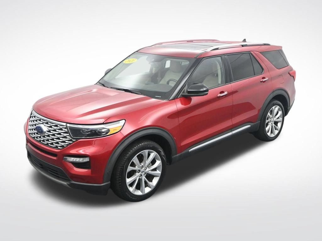 Used 2021 Ford Explorer Platinum w/ Equipment Group 601A AWD/4WD image 30