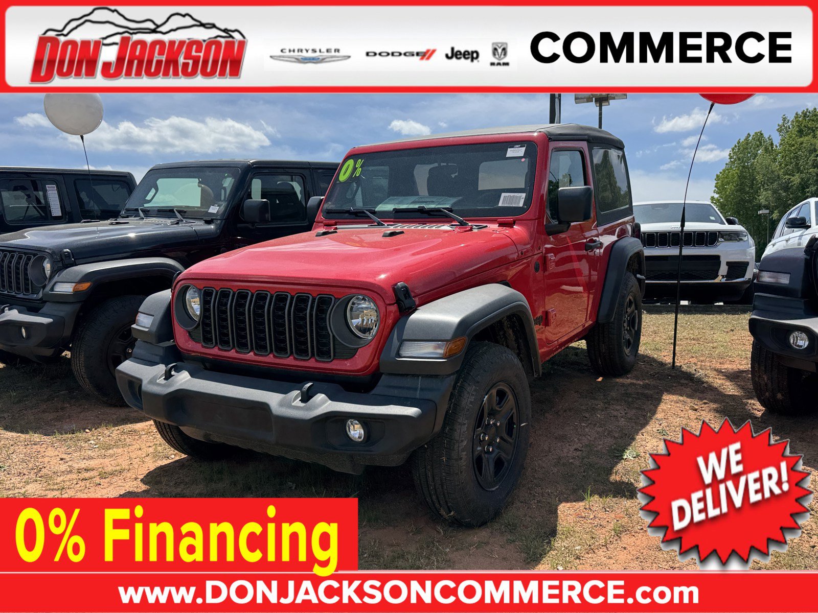 New 2026 Jeep Wrangler Sport AWD/4WD image 1