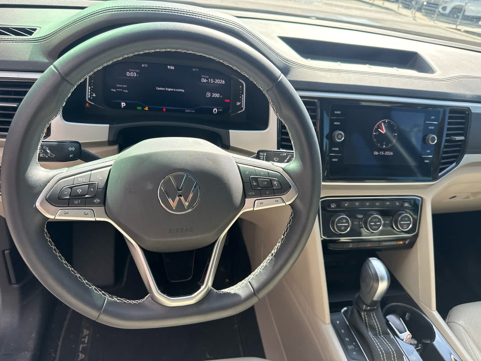 Certified 2023 Volkswagen Atlas SE w/ Panoramic Sunroof Package FWD image 8