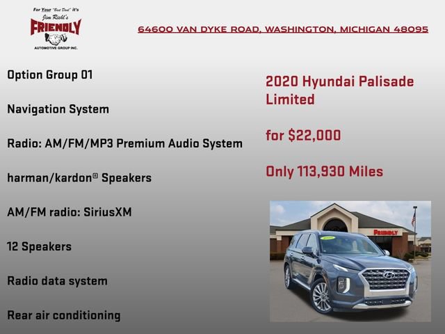 Used 2020 Hyundai Palisade Limited AWD/4WD image 5