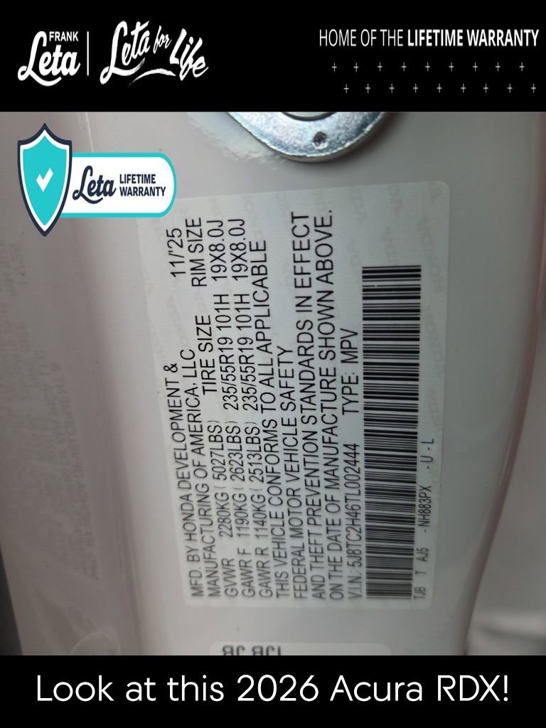 New 2026 Acura RDX SH-AWD image 33