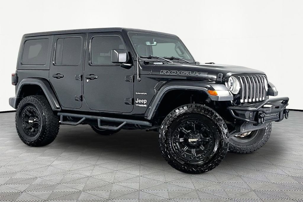 Used 2018 Jeep Wrangler Unlimited Sahara AWD/4WD image 1