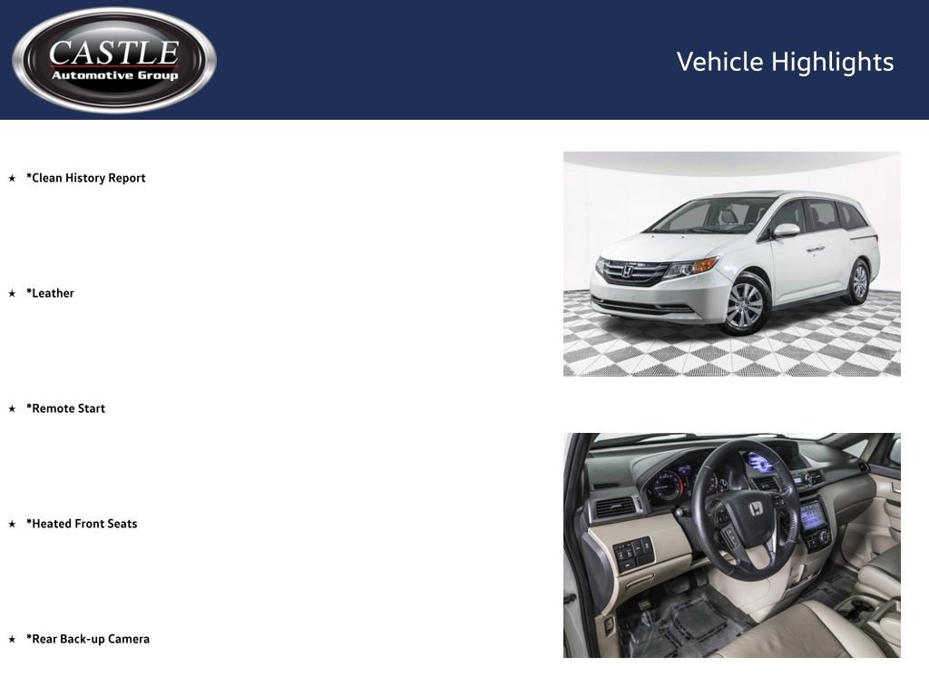 Used 2016 Honda Odyssey EX-L image 3