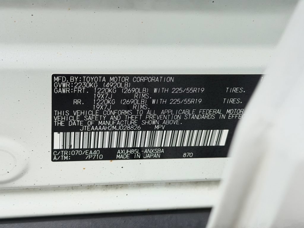 Used 2021 Toyota Venza Limited w/ Advanced Technology Package AWD/4WD image 30