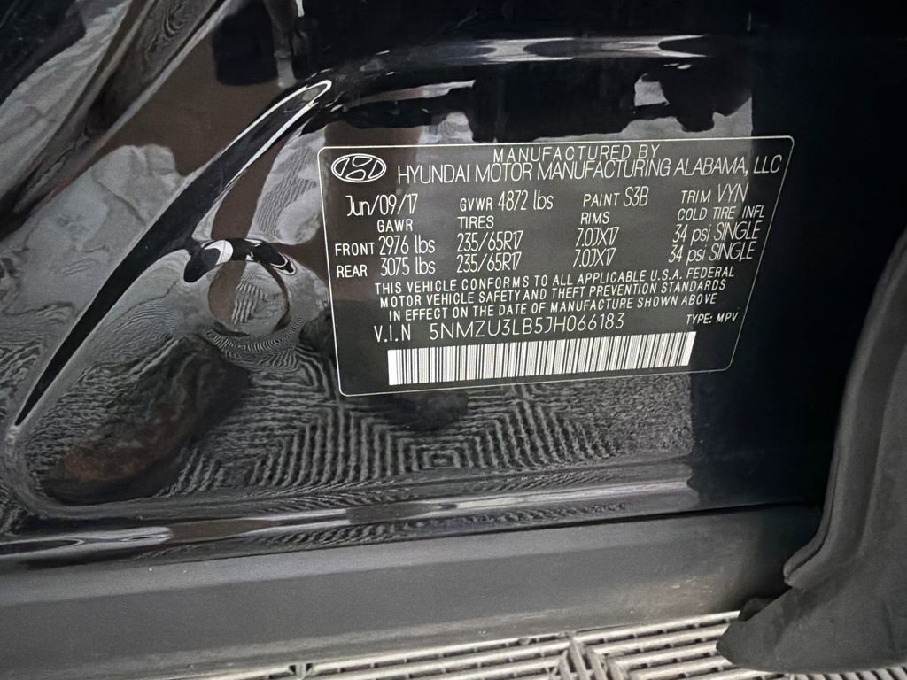 Used 2018 Hyundai Santa Fe Sport w/ 2.4L Value Package 02 FWD image 32