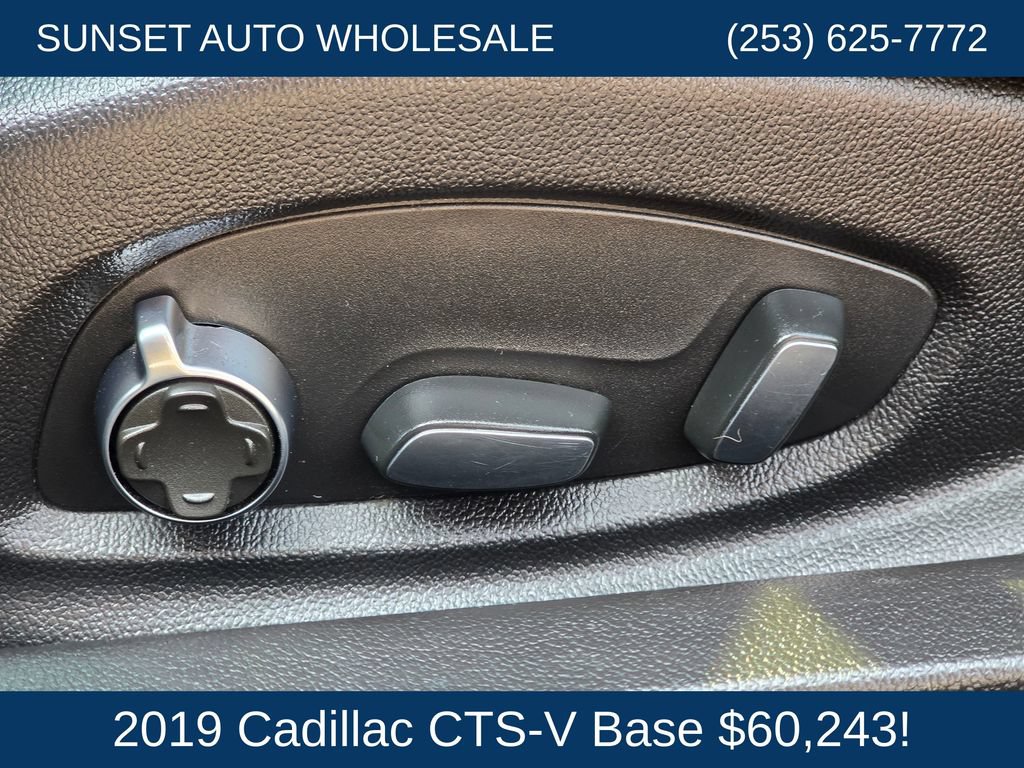 Used 2019 Cadillac CTS V w/ Carbon Fiber Package RWD image 24