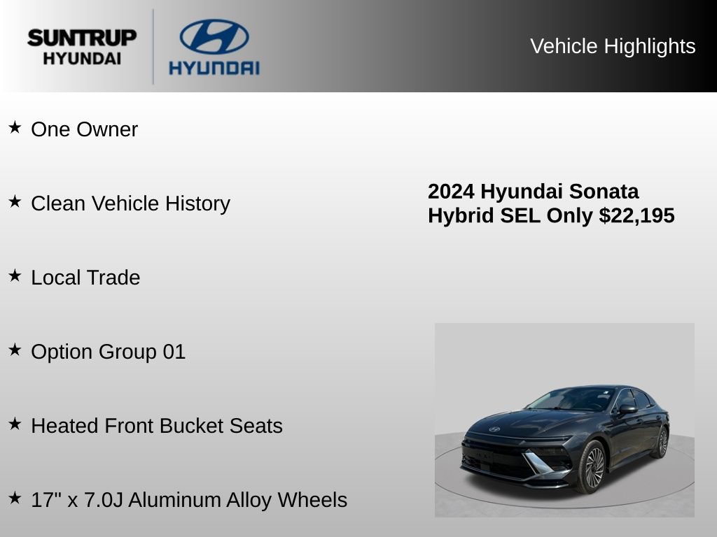 Used 2024 Hyundai Sonata SEL FWD image 8